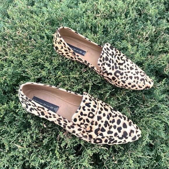 Steve Madden Women's Brown and Tan Animal Print Loafer Flats Size 10 Shoes - Picture 13 of 17